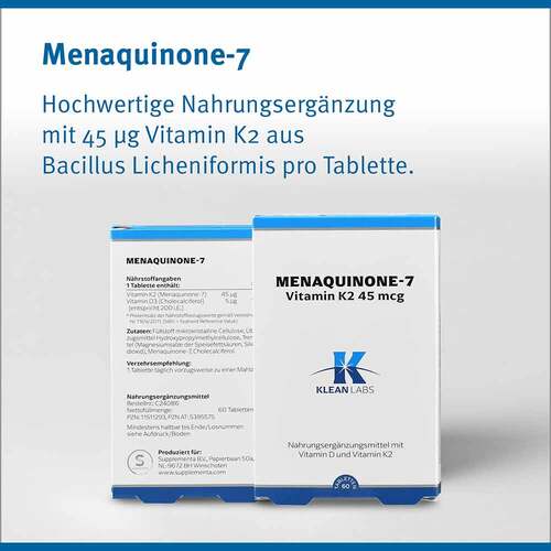 Menaquinone-7 Tabletten - 3