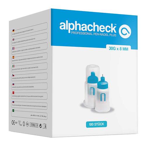 Alphacheck professional Pen-Nadel Plus 30 Gx8 mm - 1