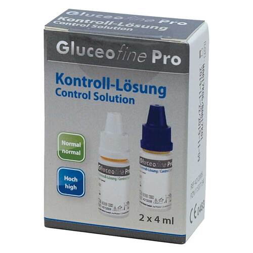 Gluceofine Pro Kontroll-L&ouml;sung - 1