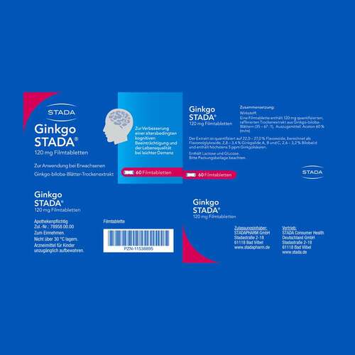 Ginkgo STADA® 120 mg Filmtabletten - 5