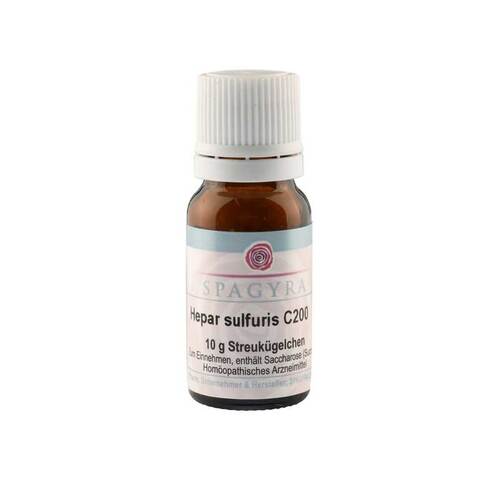 Hepar sulfuris C 200 Globuli - 1