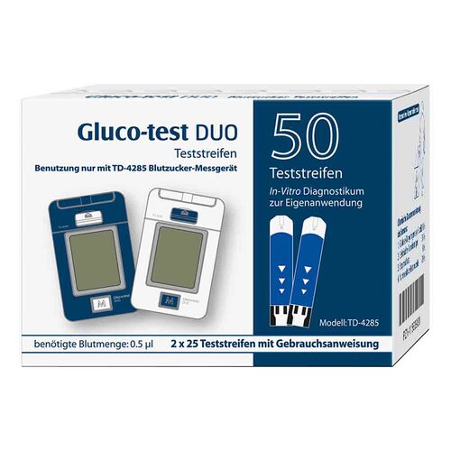 Gluco Test Duo Teststreifen - 1