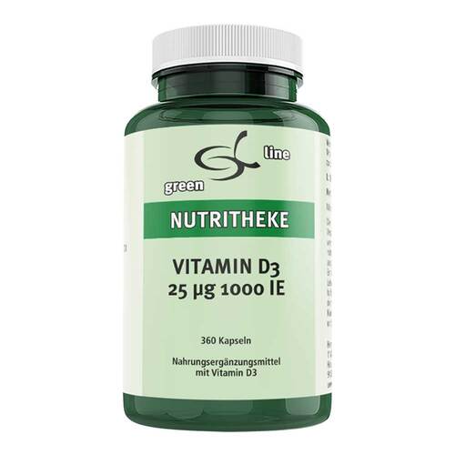 Vitamin D3 25 µg 1.000 I.E. Kapseln - 1