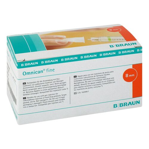 Omnican fine Pen Kan&uuml;le 31 G 0,25x8 mm - 1