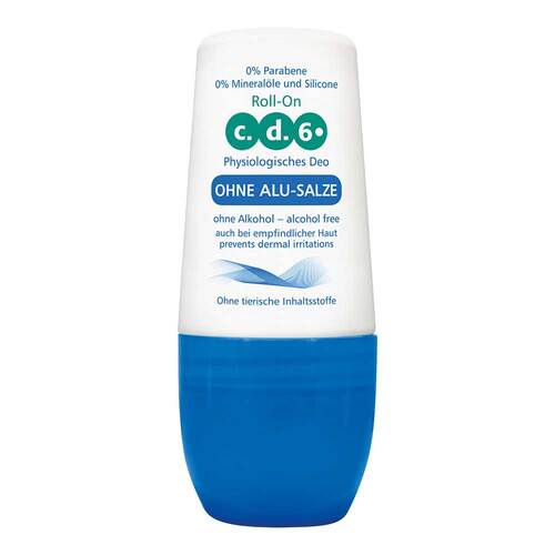 CD6 physiologisches Pflege Deo ohne Aluminiumsalze - 1