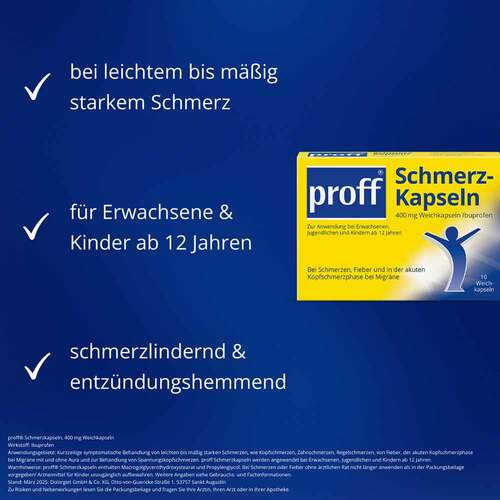 Proff Schmerzkapseln 400 mg - 3