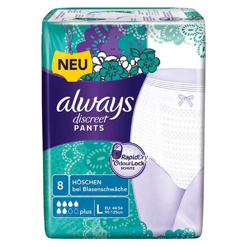 Always discreet Inkontinenz Pants plus large - 1