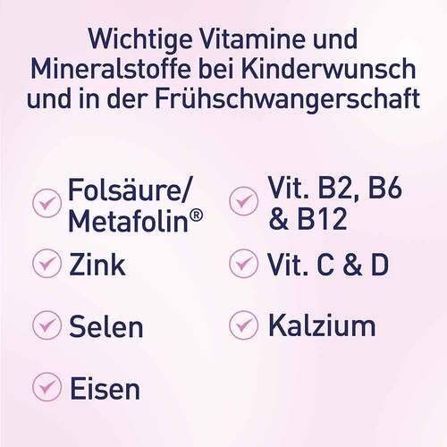 Elevit 1 Kinderwunsch &amp; Schwangerschaft Tabletten - 5