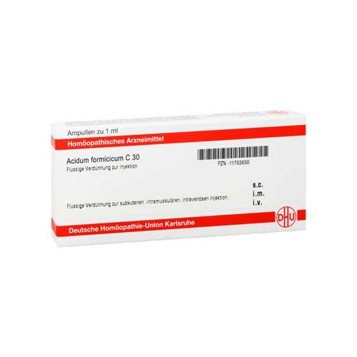 DHU Acidum formicicum C 30 Ampullen - 1