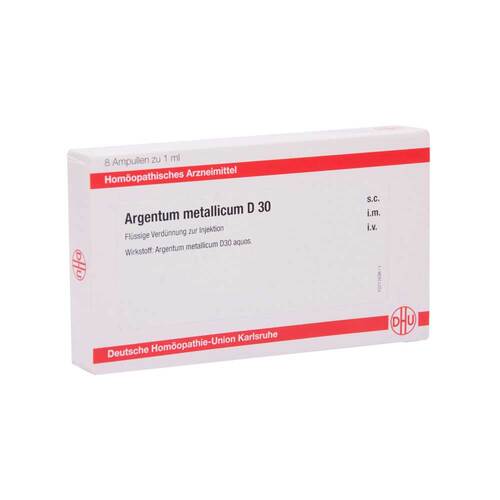 DHU Argentum metallicum D 30 Ampullen - 1
