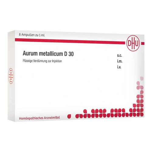 DHU Aurum metallicum D 30 Ampullen - 1
