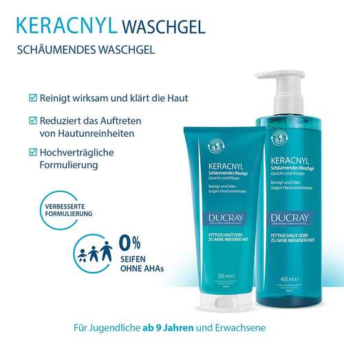 Ducray Keracnyl Waschgel - 2