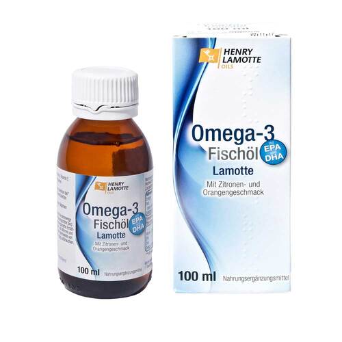 Omega 3 Fisch&ouml;l Lamotte - 1