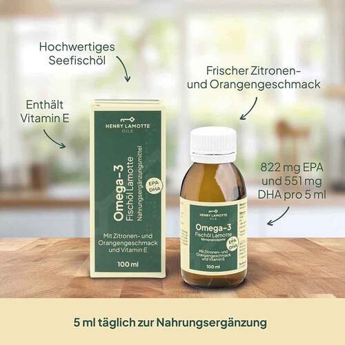 Omega 3 Fisch&ouml;l Lamotte - 2