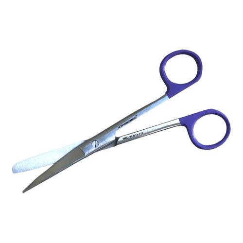 Schere chirurgisch gerade Spitz / Stumpf 14,5cm ste. - 1