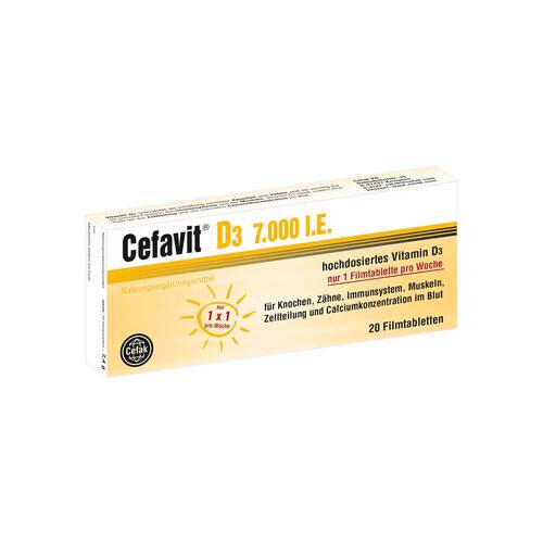 Cefavit D3 7.000 I.E. Filmtabletten - 1