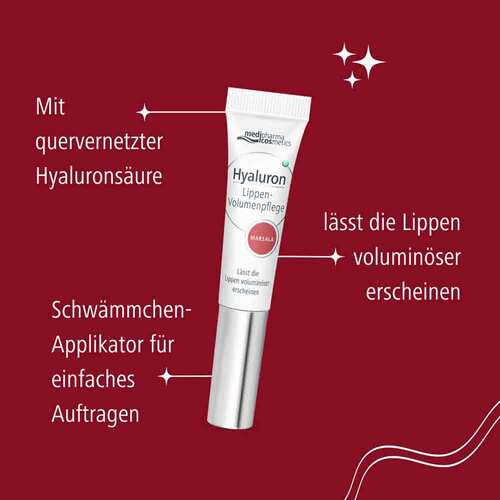 Hyaluron Lippen-Volumenpflege Balsam marsala - 4
