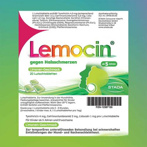 Lemocin gegen Halsschmerzen - 9