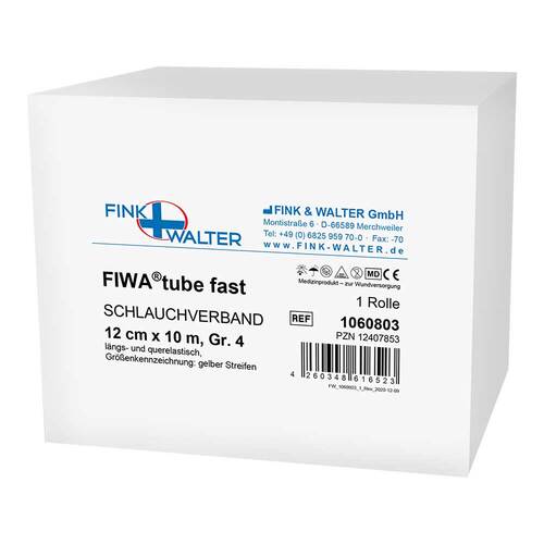 Schlauchverband l&auml;ngsqu.Gr&ouml;&szlig;e 4 12cmx10m FIWAtu.fast - 1