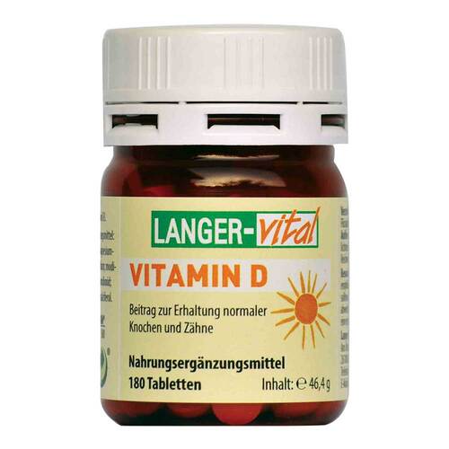 Vitamin D 12,5 µg 500 I.E. Tabletten - 1