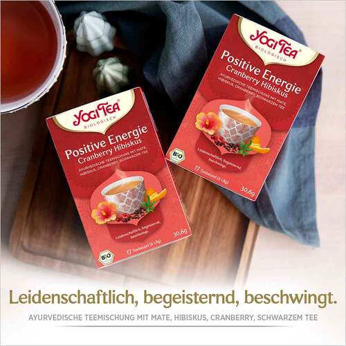 Yogi Tea Positive Energie Cranb.Hibiskus Fbeutel 1,8g - 2