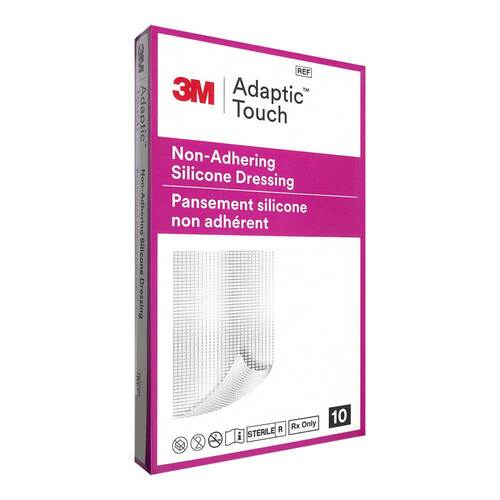 Adaptic Touch 12,7x15 cm nichthaft.Sil.Wundauflag - 1