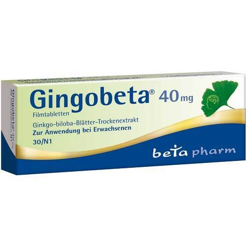 Gingobeta 40 mg Filmtabletten - 1