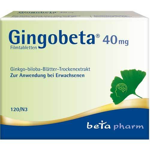 Gingobeta 40 mg Filmtabletten - 1