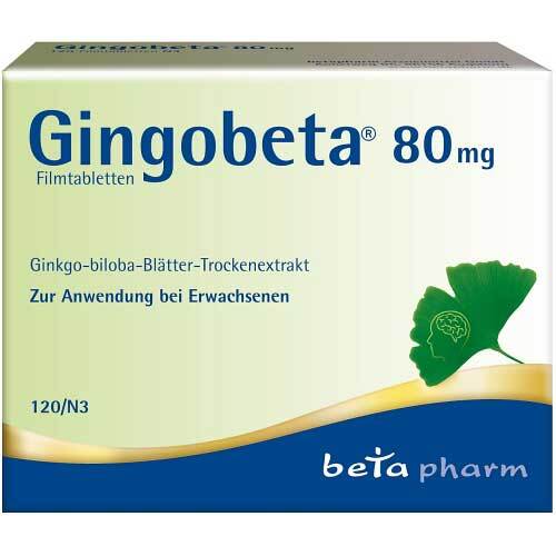 Gingobeta 80 mg Filmtabletten - 1