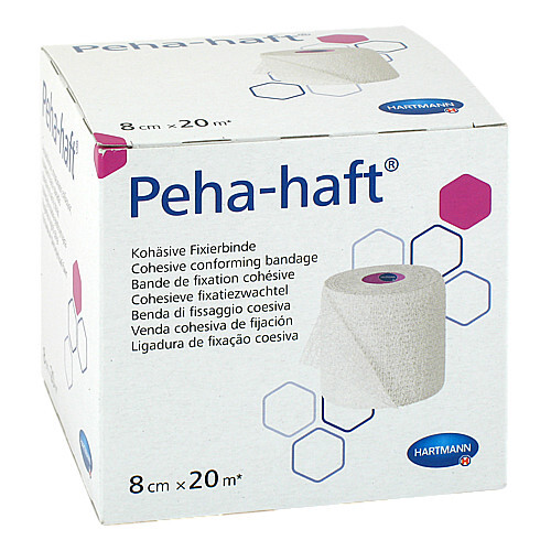Peha-Haft Fixierbinde latexfrei 8 cmx20 m - 1