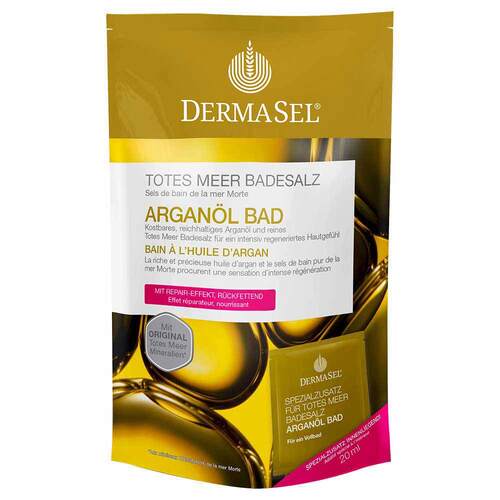 Dermasel Totes Meer Badesalz Argan&ouml;l Bad - 1