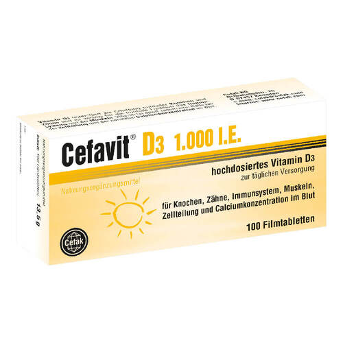 Cefavit D3 1.000 I.E. Filmtabletten - 1