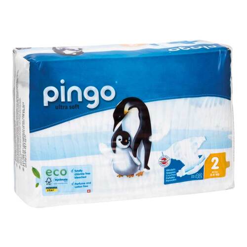 Bio Windeln mini 3 - 6 kg Pinguin Pingo Swiss - 1