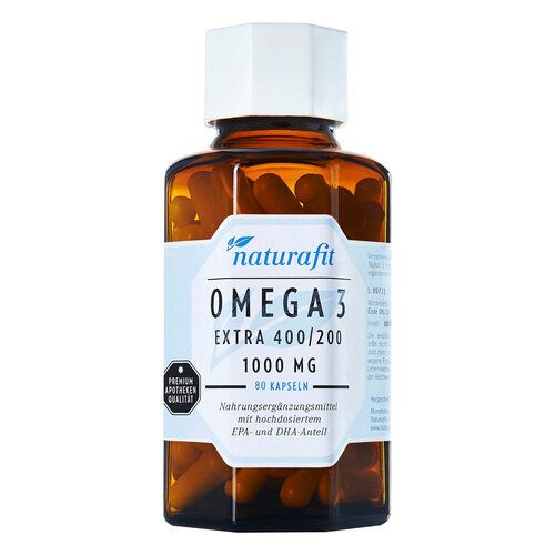 Naturafit Omega 3 extra 400 / 200 Kapseln - 1