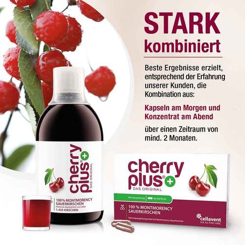 Cherryplus Das Original Montmorency Sauerk.-Konzentrat  - 6