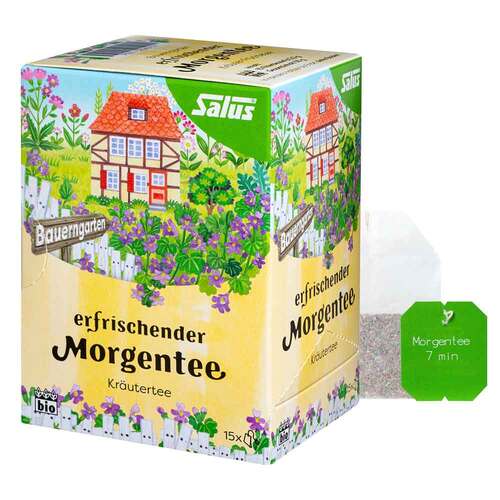 Bauerngarten-Tee Morgentee Kr&auml;utertee Salus Fbeutel  - 1