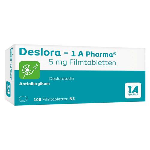 Deslora – 1 A Pharma® 5 mg Filmtabletten - 1