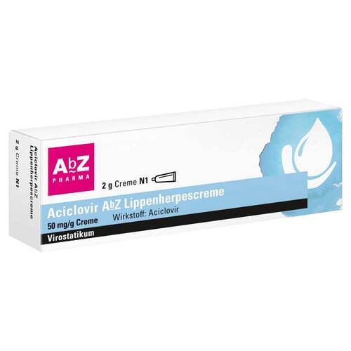 Aciclovir AbZ Lippenherpescreme - 1