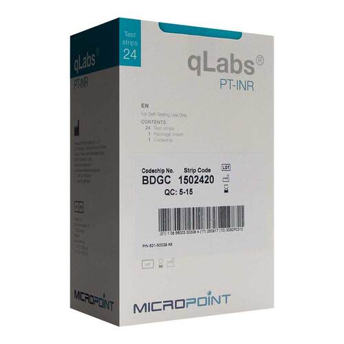 Qlabs Ptz-Inr Teststreifen zur Inr-Bestimmung - 1
