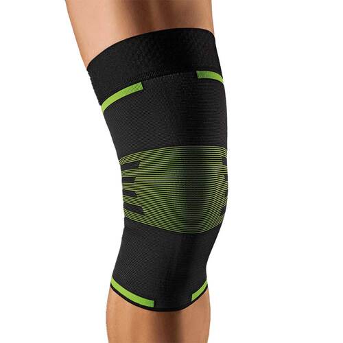 Bort Activecolor Sport Kniebandage L schwarz / gr&uuml;n - 1