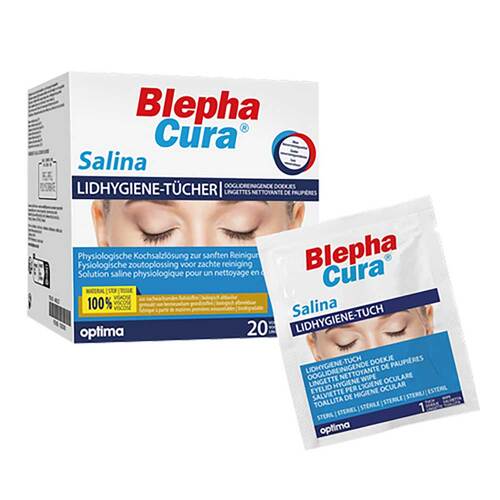 BlephaCura® Salina Lidhygiene-T&uuml;cher - 1