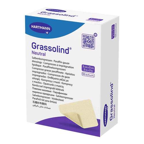 Grassolind Salbenkompressen 5x5 cm steril - 1