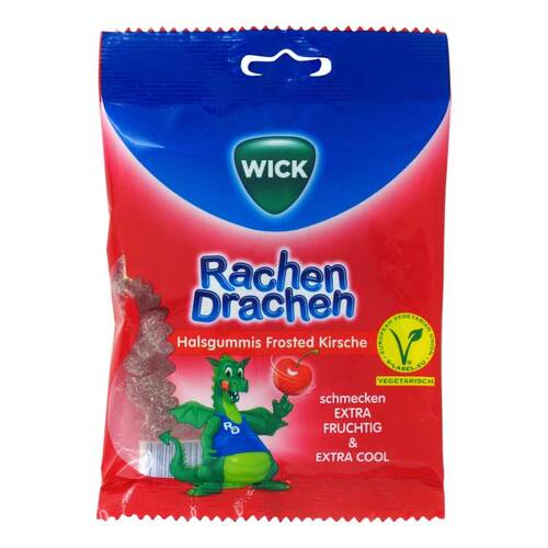 WICK RachenDrachen Halsgummis Kirsche - 1