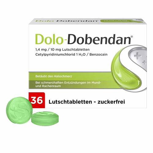 Dolo-Dobendan® 1,4 mg / 10 mg Lutschtabletten - 1