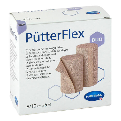 P&uuml;tter Flex Duo Binde 8 cm / 10 cmx5 m - 1