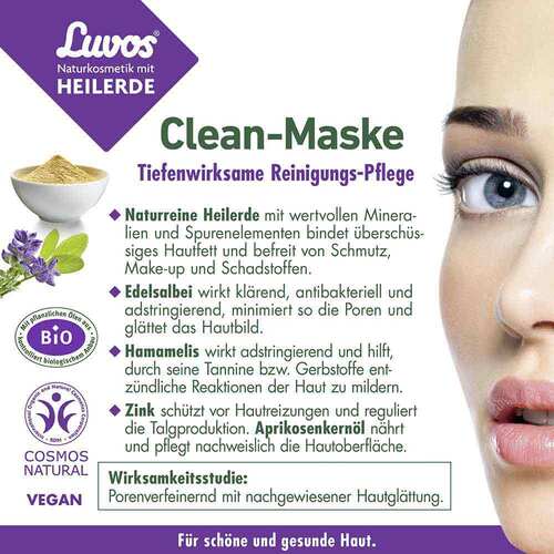 Luvos Naturkosmetik Heilerde Clean-Maske - 3