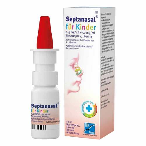 Septanasal® f&uuml;r Kinder 0,5 mg/ml+50 mg/ml Nasenspray - 1