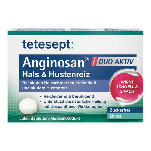 Tetesept Anginosan Hals &amp; Hustenreiz Lutschtabletten  - 1
