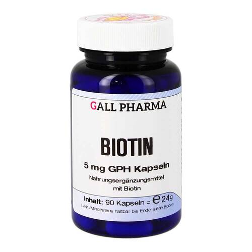 Biotin 5 mg GPH Kapseln - 1