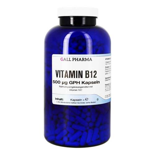 Vitamin B12 500 µg GPH Kapseln - 1